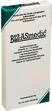 B 12 Asmedic Ampullen (10 x 1 ml)