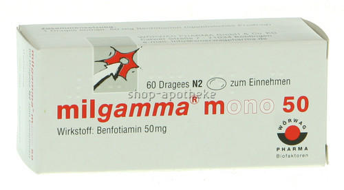 Milgamma mono 50 Dragees (60 Stk.)