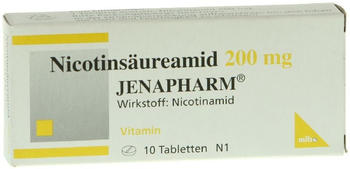 Mibe Nicotinsaeureamid 200 mg Jenapharm Tabl. (10 Stk.)