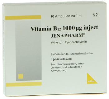 Vitamin B 12 1 Mg Inject Jenapharm Ampullen 10 x 1 ml