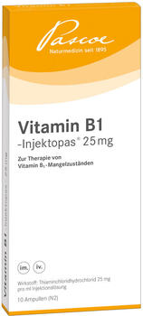 Vitamin B 1 Injektopas 25 Mg Ampullen (10 x 1 ml)