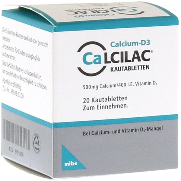 Calcilac Kautabletten (20 Stk.)
