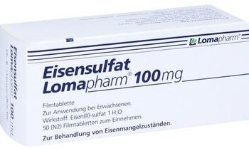 Eisensulfat 100 mg Filmtabl. (50 Stk.)