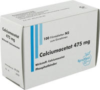 PZN-DE 01586953, Calciumacetat 475 mg Filmtabletten Inhalt: 100 St