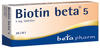 PZN-DE 01841919, Biotin beta 5 Tabletten Inhalt: 20 St