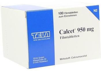 Calcet 950 Mg Filmtabletten (100 Stk.)