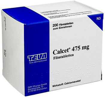 Calcet 475 mg Filmtabletten (200 Stk.)