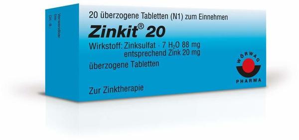 Zinkit 20 überzogene Tabletten (20 Stk.)