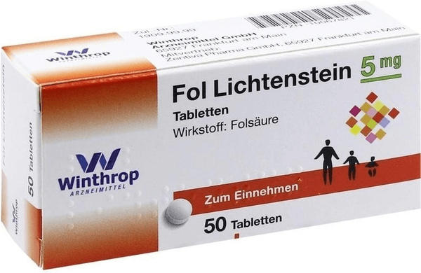 Fol Lichtenstein 5 mg Tabletten (50 Stk.)