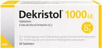 Dekristol 1.000 I.E. Tabletten 50 St