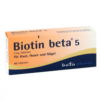 Biotin BETA 5 Tabletten 60 St