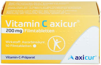 Vitamin C axicur 200mg Filmtabletten (50 Stk.)