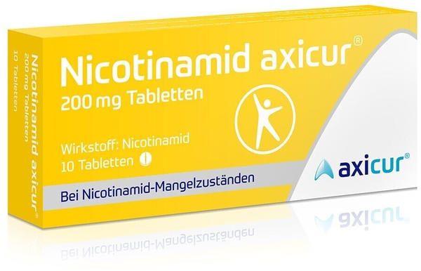 Nicotinamid axicur 200mg Tabletten (10 Stk.)
