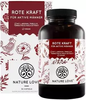 Nature Love Rote Kraft f&uuml;r aktive M&auml;nner Kapseln (90 Stk.)