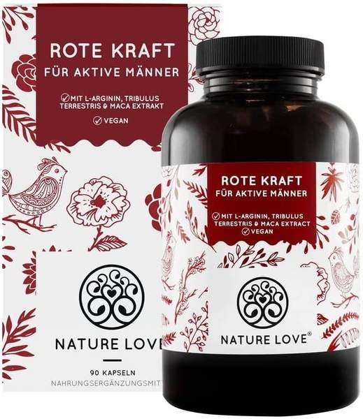 Nature Love Rote Kraft für aktive Männer Kapseln (90 Stk.)