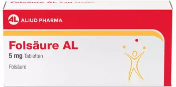 Folsäure Al 5mg Tabletten (20 Stk.)