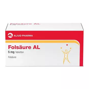 Folsäure Al 5mg Tabletten (100 Stk.)