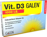 VIT. D3 Galen 1000 I.E. Weichkapseln 50 St