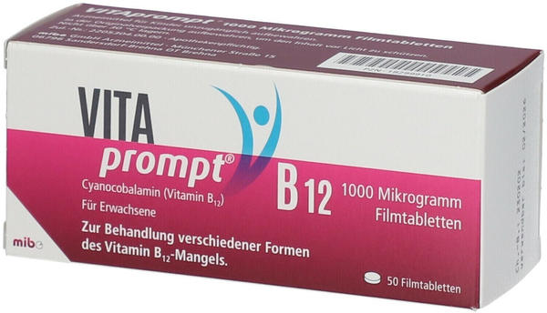 VITAprompt B12 1000 Mikrogramm Filmtabletten (50 Stk.)