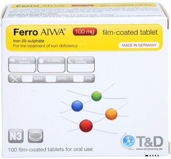 Ferro Aiwa 100 mg Filmtabletten (100 Stk.)