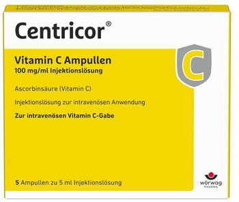 Centricor Vitamin C 100mg/ml Injektionslösung Ampullen (5 x 5ml)
