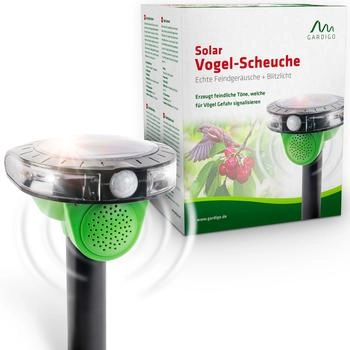 Gardigo Solar Vogelscheuche Feindger&auml;usch Vogelvertreiber (60091INT)