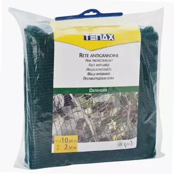 Tenax Defender Hagelschutznetz 2x10m Gr&uuml;n (06848)