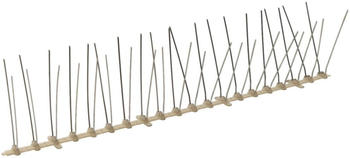vidaXL Set of 20 4-row bird spikes 10 m