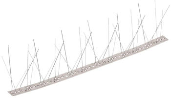 vidaXL Set of 10 spikes with 5 rows against birds 5 m