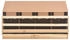 vidaXL 4er Legenest 106x40x59 cm Massivholz Kiefer (170657)
