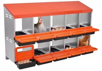 VEVOR Legenest 10 Fächer 1320x525x790 mm