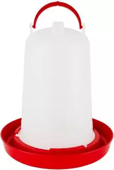 Beeztees Geflügeltränke rot/transparent 3,0 l