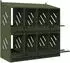 vidaXL Hühner-Nistkasten 8 Fächer, olivgrün, verzinkter Stahl (864349)