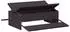 vidaXL Hühnertretfeeder, kaltgewalzter Stahl, schwarz (874675)