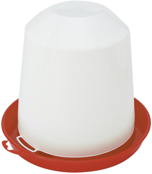 Kerbl Kunststofftränke Küken Hühner weiß / rot 5L (70205)