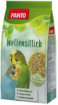 Panto Wellensittichfutter mit Pluramin