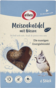 elles Meisenknödel ohne Netz mit Nüssen 6 Stück (399086)