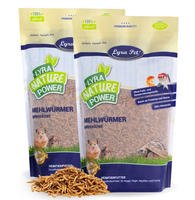Lyra Pet - 2 X 5 Kg &reg; Mehlw&uuml;rmer Getrocknet