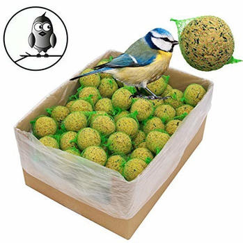 Vogelfood 100 x 90 g =9 kg Meisenknödel mit Insekten mit Netz