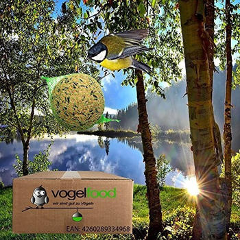 Vogelfood 200 Stück Meisenknödel mit Netz Ganzjahresfutter
