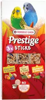 Versele-Laga Prestige Sticks Kleinsittiche Triple Variety Pack 90 g