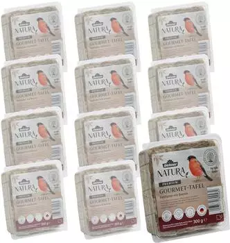 Dehner Natura Wildvogelfutter-Tafeln mit Beeren 12 x 300 g