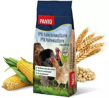 Panto Hühnerfutter Putenmastkorn PMK/Hähnchenmastkorn HMK 25 kg