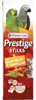 Versele-Laga Versele Laga Prestige Sticks Papageien mit Gem&uuml;se & L&ouml;wenzahn 140 g