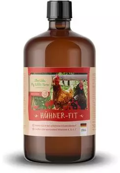 My Little Farm H&uuml;hner-Fit Vitamine f&uuml;r H&uuml;hner Erg&auml;nzungsfutter mit Vitamin ADEC f&uuml;r vitale und gesunde H&uuml;hner wasserl&ouml;sliche Rezepur