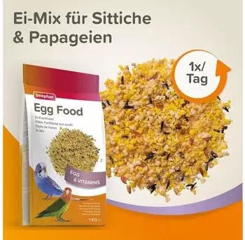 Beaphar Ei-Mix f&uuml;r Sittiche & Papageien 1 kg