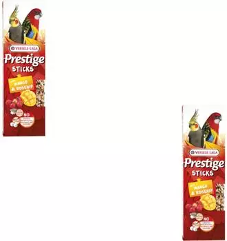 Versele-Laga Prestige Sticks Großsittiche mit Mango & Hagebutte 140 g
