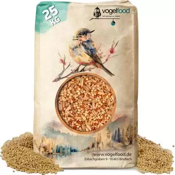 Vogelfood Wellensittichfutter 25 kg