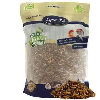 Lyra Pet Protein Boost Insekten Mix mit Mehlw&uuml;rmern Shrimps & Grash&uuml;pfern 1 kg