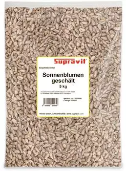 Supravit Sonnenblumenkerne geschält 5kg Beutel
